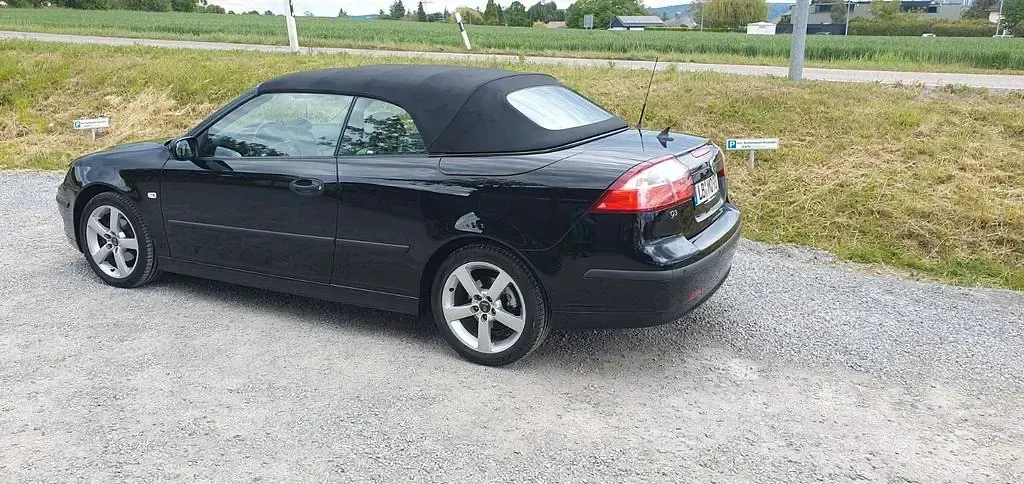 Gebraucht Saab 9-3 Cabriolet Vector 150 PS (110 kW) 2005 Schwarz Cabrio
