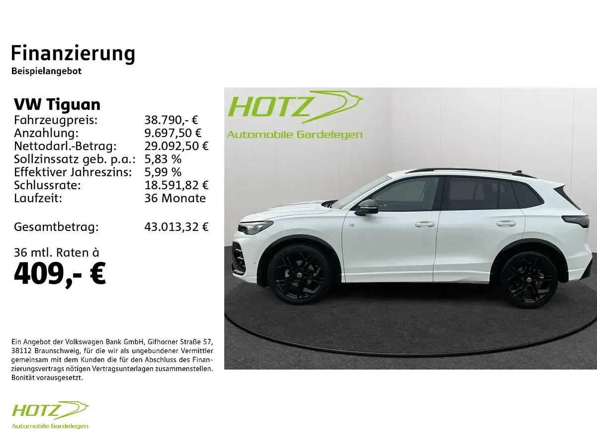 Gebraucht VW Tiguan R-line 150 PS (110 kW) 2024 SUV
