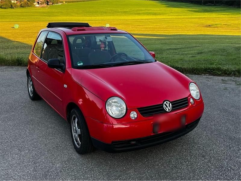 Rot Gebraucht 2002 VW Lupo Kleinwagen | 800 € (Superpreis) - Bild 1/4