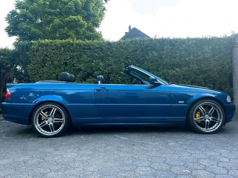 Blau Gebraucht 2000 BMW 323 Cabriolet Basis Cabrio | 5.400 € - Bild 1/4