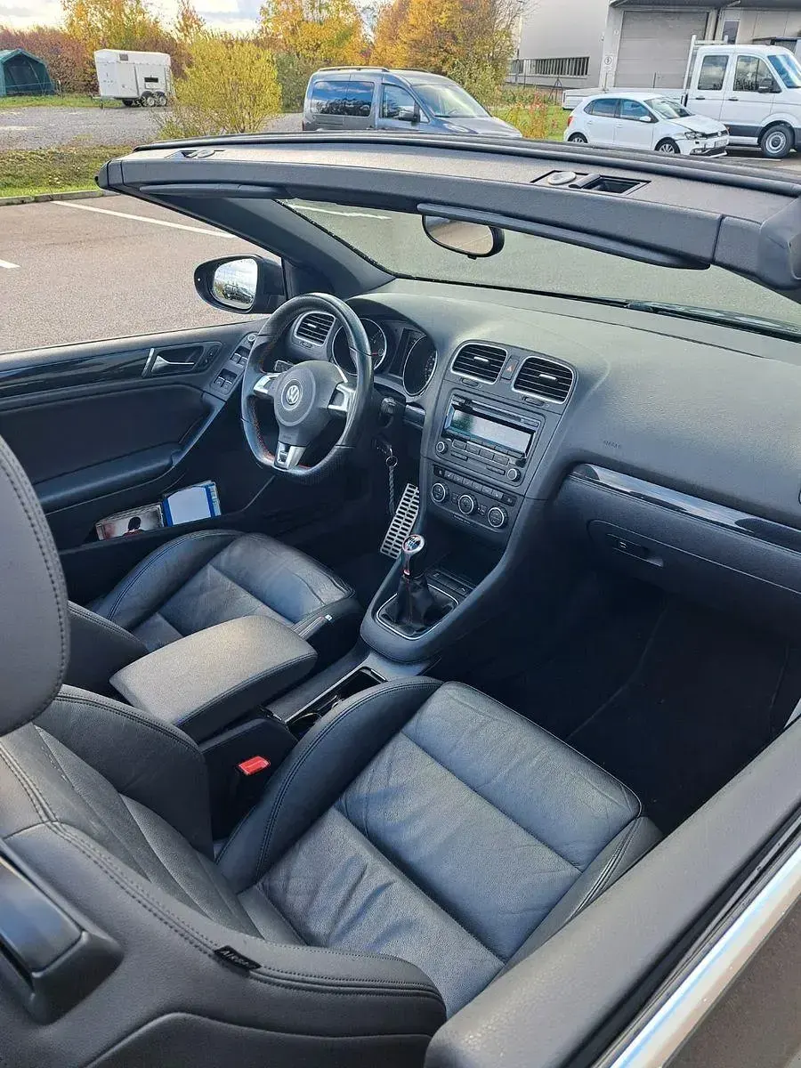 Gebraucht VW Golf Cabriolet GTI 211 PS (155 kW) 2013 Grau Cabrio
