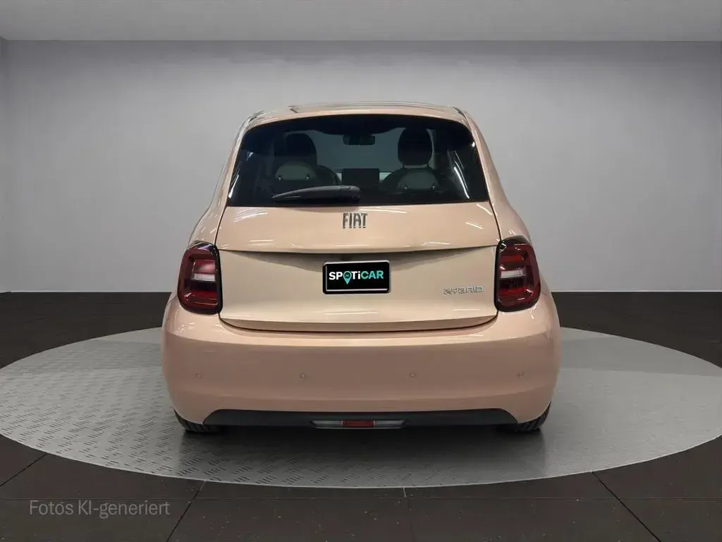 Neu Fiat 500 La Prima 65 PS (47 kW) 2026 Braun Limousine