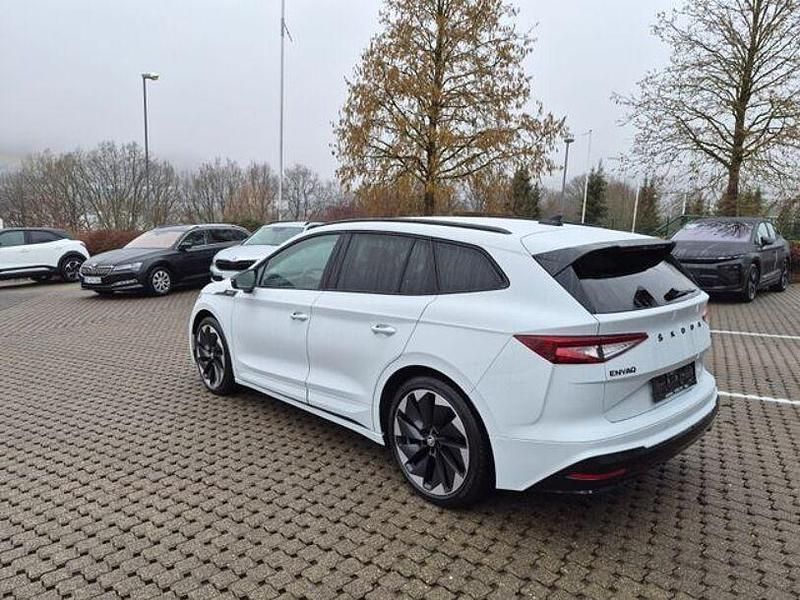 Gebraucht Skoda Enyaq iV SportLine 150 kW (204 PS) 2021 Bila moon/moon white SUV