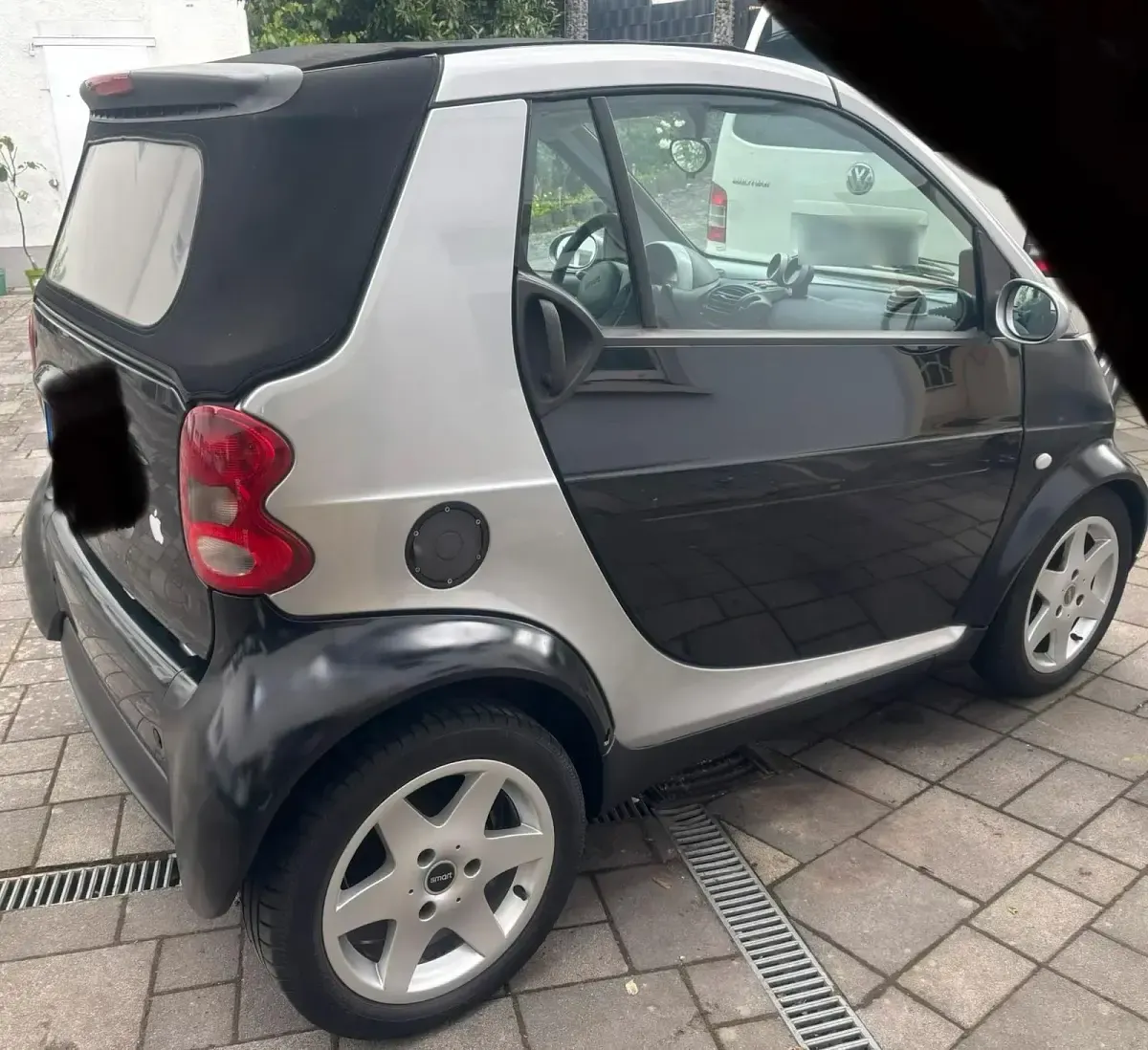 Gebraucht Smart ForTwo Cabrio 60 PS (44 kW) 2007 Schwarz Cabrio
