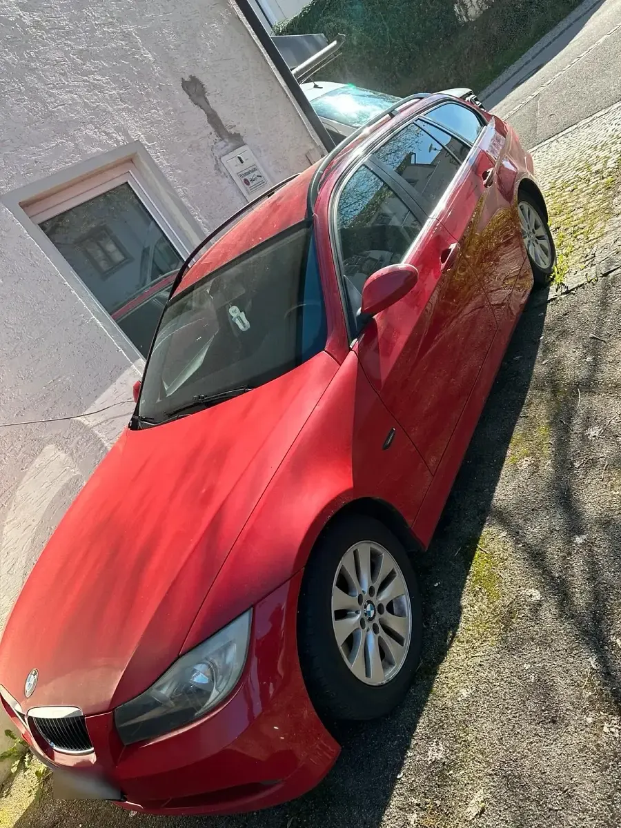 Gebraucht BMW 320 2007 Rot Kombi