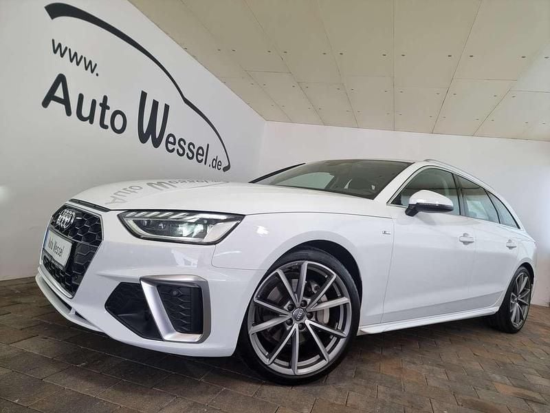 Weiß Gebraucht 2022 Audi A4 S-Line Kombi | 31.450 € (Etwas zu teuer) - Bild 1/4