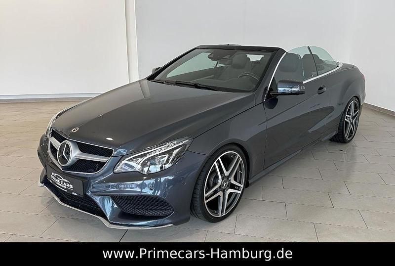 Grau Gebraucht 2015 Mercedes E350 AMG line Cabrio | 25.990 € (Fairer Preis) - Bild 1/4