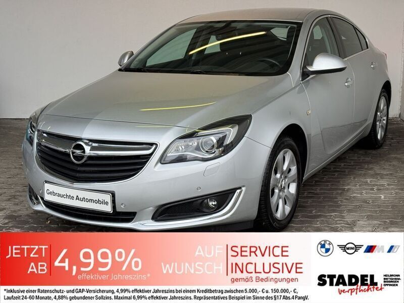 Silber metallic Gebraucht 2017 Opel Insignia Limousine | 9.998 € - Bild 1/4
