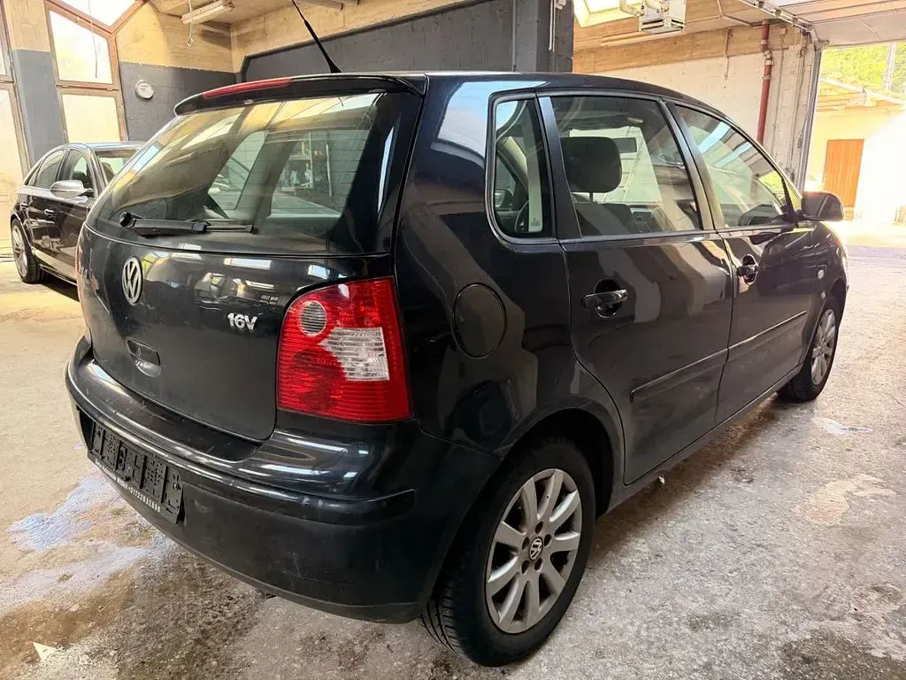 Gebraucht VW Polo Highline 101 PS (74 kW) 2004 Schwarz Limousine