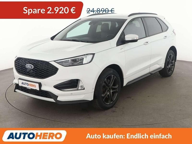 Oxford white Gebraucht 2019 Ford Edge ST-Line SUV | 21.970 € (Superpreis) - Bild 1/3