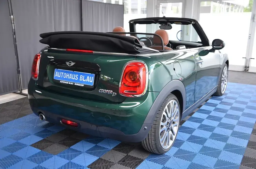 Gebraucht Mini Cooper D Cabriolet 116 PS (85 kW) 2017 Grün Cabrio