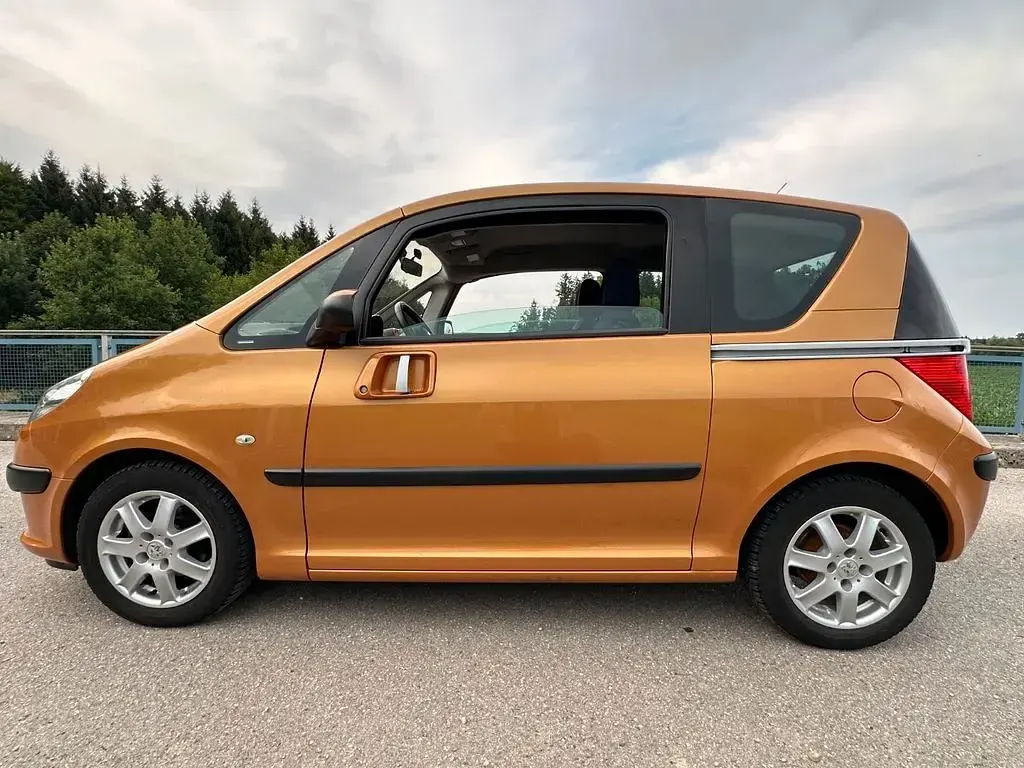Gebraucht Peugeot 1007 Filou 73 PS (53 kW) 2007 Orange Van / Kleinbus