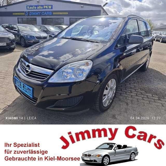Gebraucht Opel Zafira Edition 140 PS (102 kW) 2010 Schwarz Van / Kleinbus