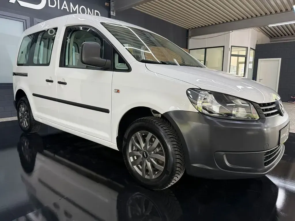 Gebraucht VW Caddy 86 PS (63 kW) 2014 Weiß Van / Kleinbus