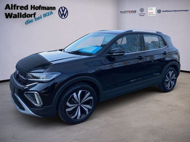 Schwarz Gebraucht 2024 VW T-Cross Style SUV | 29.702 € (Teuer) - Bild 1/4