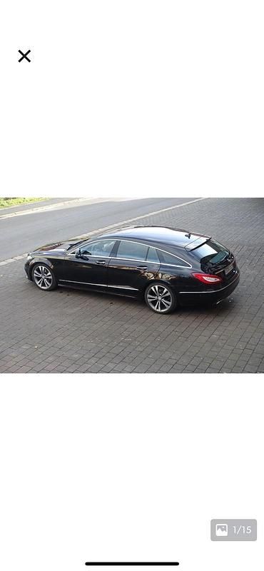 Schwarz Gebraucht 2015 Mercedes CLS250 Shooting Brake Kombi | 18.500 € (Fairer Preis) - Bild 1/4