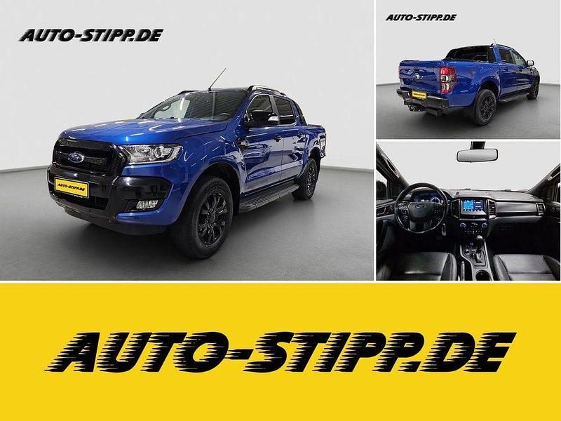 Indianapolisblau metallic (metallic) Gebraucht 2019 Ford Ranger Wildtrack Abholung | 28.950 € (Fairer Preis) - Bild 1/4