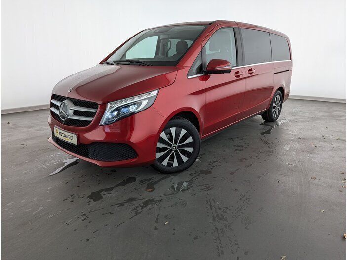Lackfarbe hyazinthrot mb 3334 Gebraucht 2019 Mercedes V300 Avantgarde Edition Van / Kleinbus | 51.460 € (Superpreis) - Bild 1/4