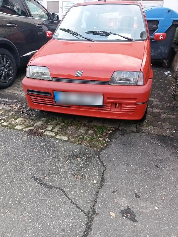 Gebraucht Fiat Cinquecento 55 PS (40 kW) 1996 Rot Kleinwagen