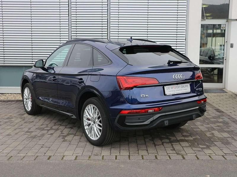 Gebraucht Audi Q5 S-Line 299 PS (219 kW) 2021 Navarrablau metallic SUV