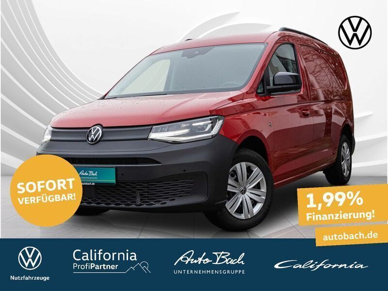 Rot (kirschrot) Neu 2025 VW Caddy Maxi Van / Kleinbus | 41.680 € - Bild 1/4