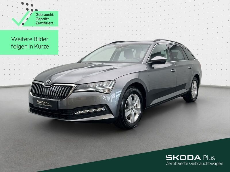 Grau Gebraucht 2022 Skoda Superb Ambition Kombi | 21.430 € (Fairer Preis) - Bild 1/4
