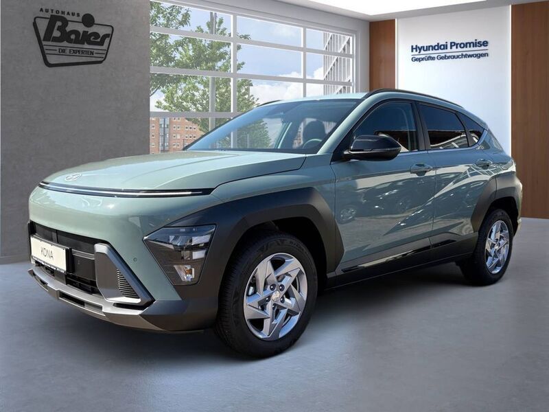 Grün Gebraucht 2023 Hyundai Kona Trend SUV | 25.900 € (Guter Preis) - Bild 1/4