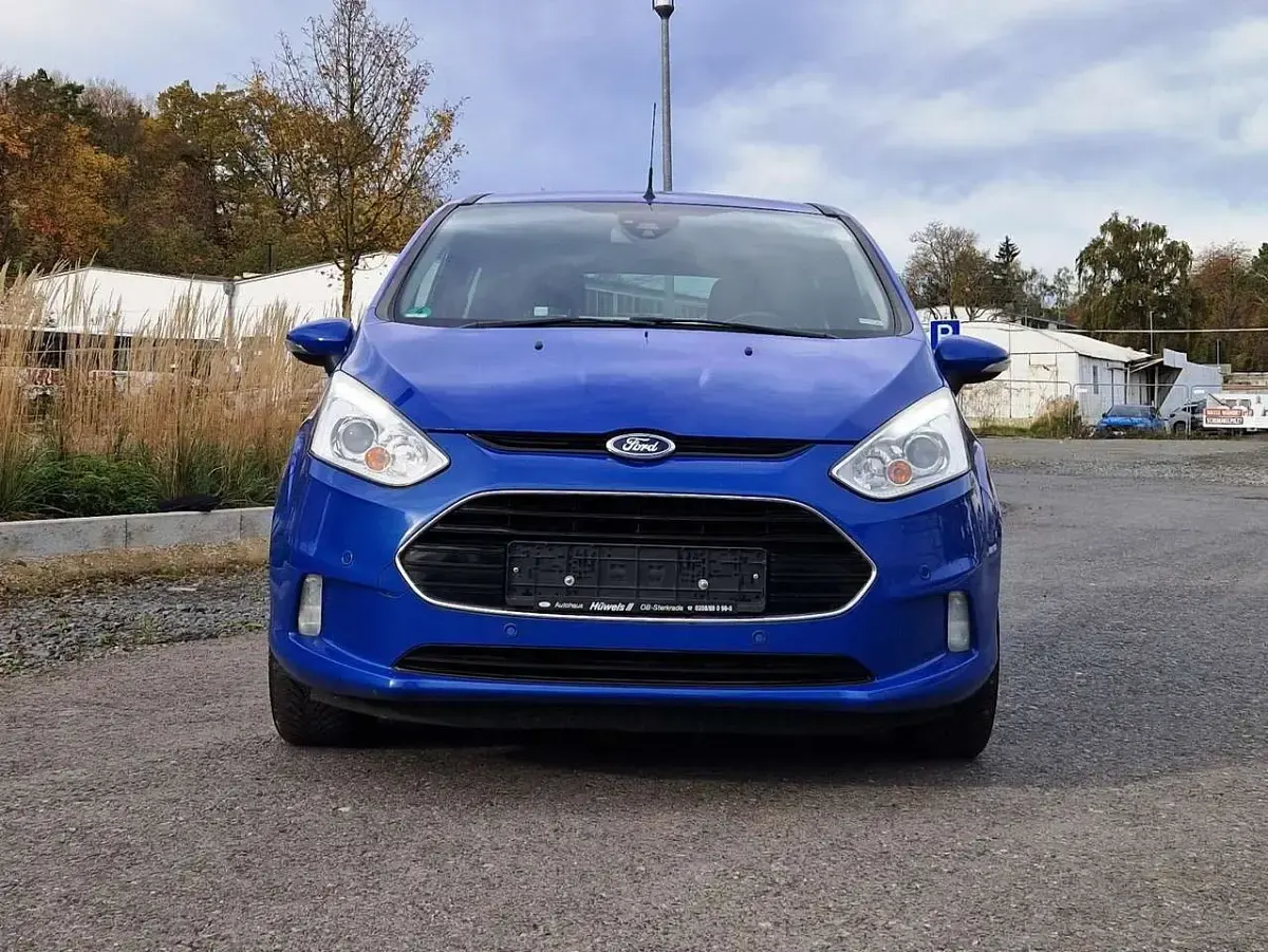 Gebraucht Ford B-MAX Titanium 125 PS (91 kW) 2013 Nautikblau (metallic) Van / Kleinbus