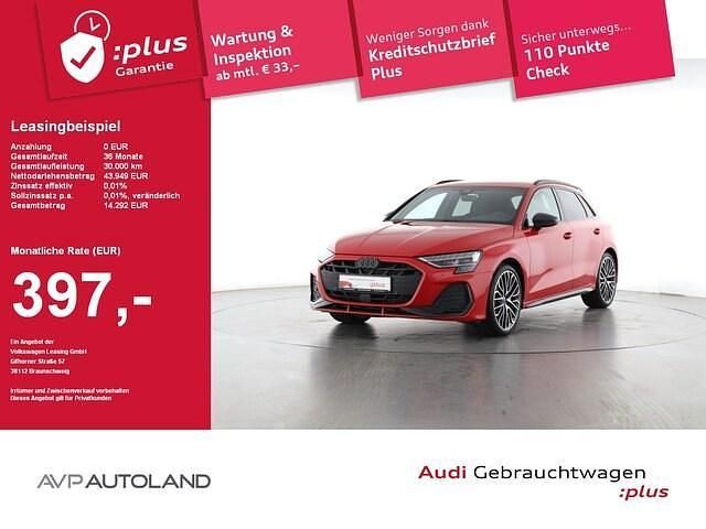 Progressivrot metallic Gebraucht 2024 Audi A3 S-Line | 43.949 € - Bild 1/2