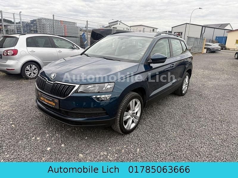 Blau Gebraucht 2018 Skoda Karoq Style SUV | 16.499 € (Guter Preis) - Bild 1/4
