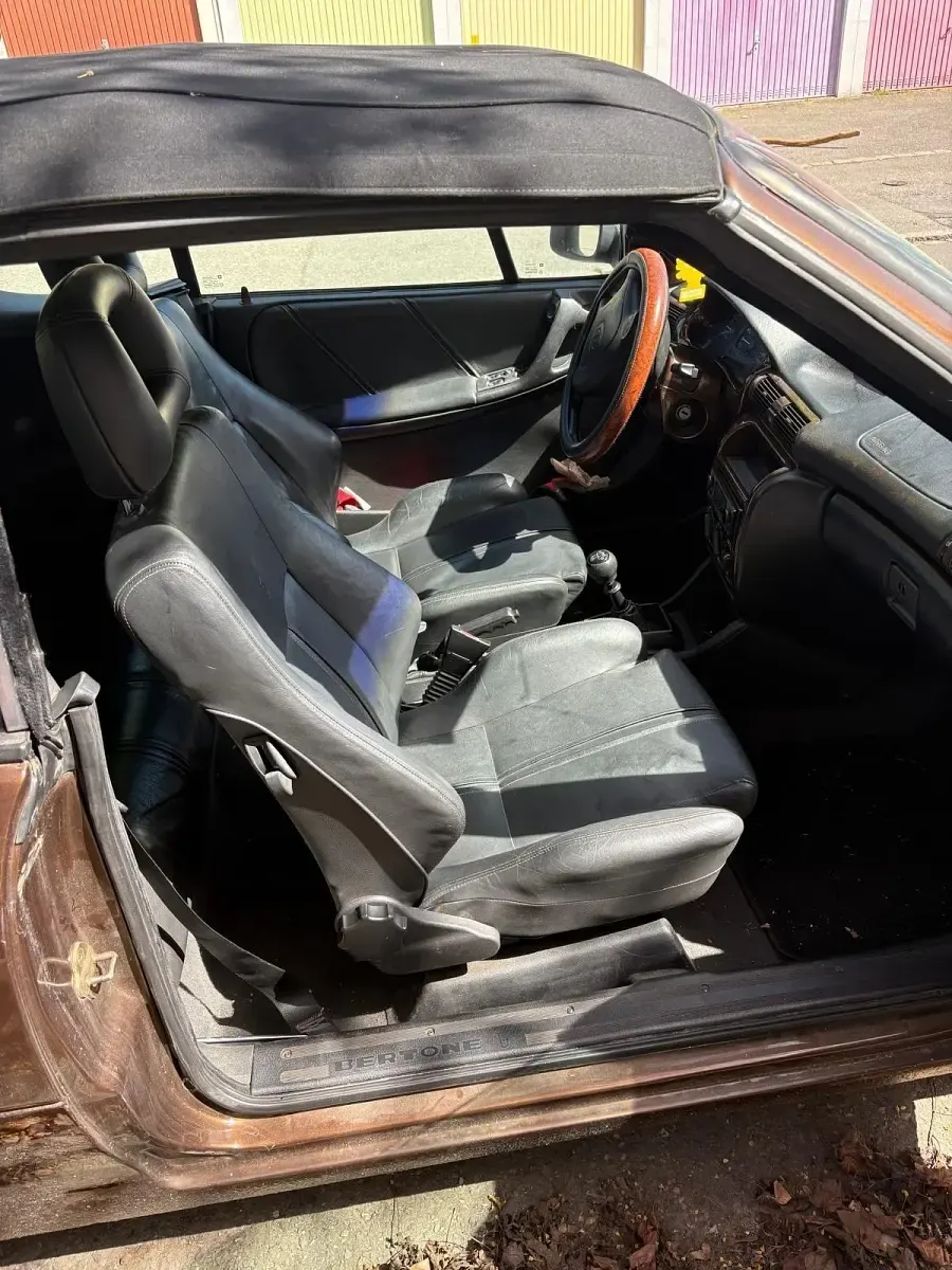 Gebraucht Opel Astra Cabriolet 115 PS (84 kW) 1995 Braun Cabrio