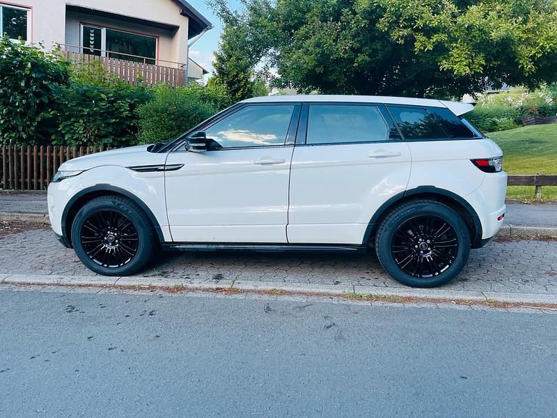 Weiß Gebraucht 2013 Land Rover Range Rover evoque SUV | 8.500 € (Guter Preis) - Bild 1/4