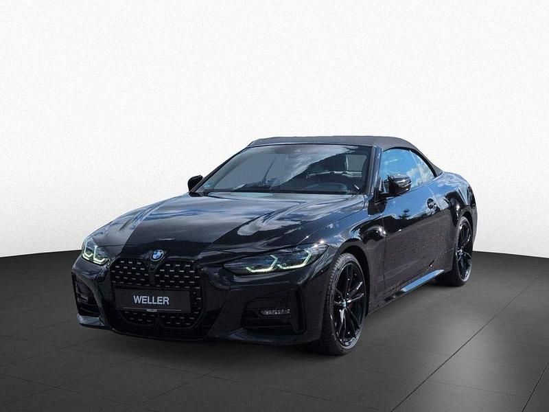 Black sapphire (schwarz) Gebraucht 2022 BMW 430 Cabriolet M Sport Cabrio | 44.990 € (Guter Preis) - Bild 1/4