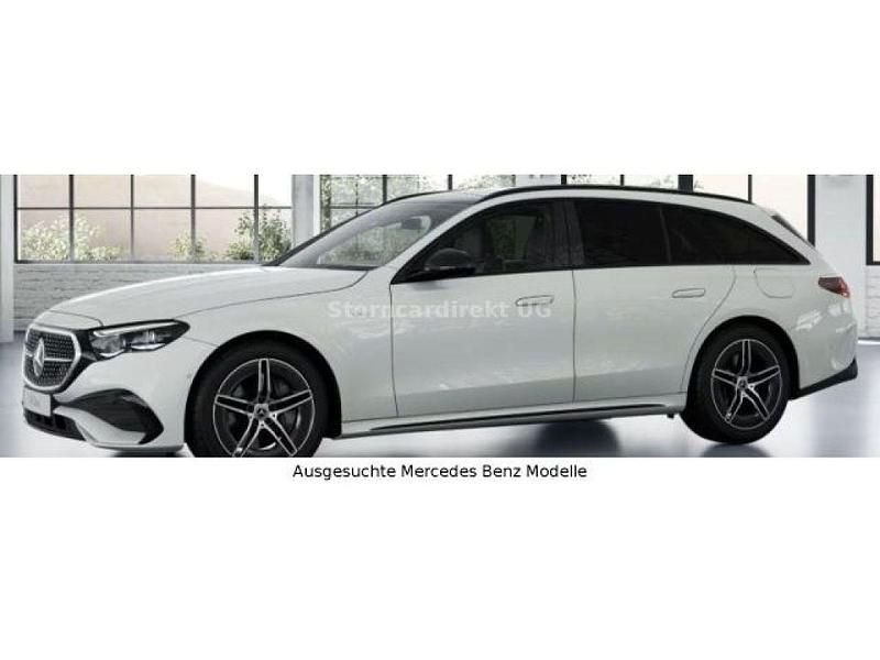 Gebraucht Mercedes E300 AMG 313 PS (230 kW) 2025 Opalithweiß manufaktur (metallic) Kombi