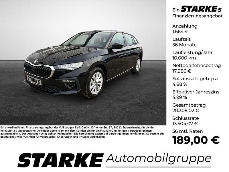 Gebraucht Skoda Scala Selection 116 PS (85 kW) 2025 Weiß Kleinwagen