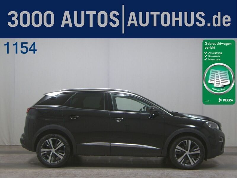 Schwarz Gebraucht 2020 Peugeot 3008 Allure SUV | 15.980 € (Superpreis) - Bild 1/4