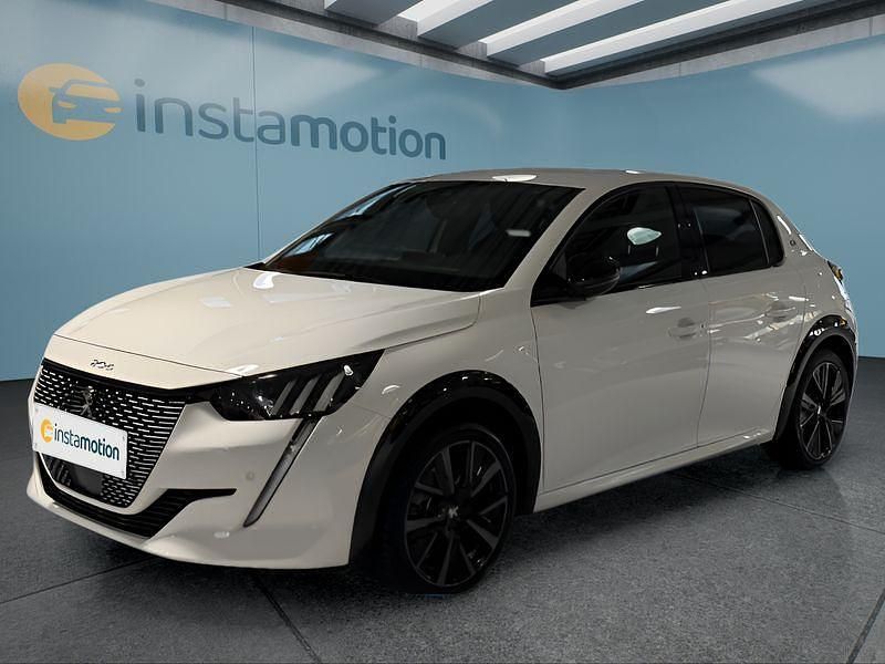 Weiß Gebraucht 2023 Peugeot e-208 GTi Kleinwagen | 24.199 € (Teuer) - Bild 1/4