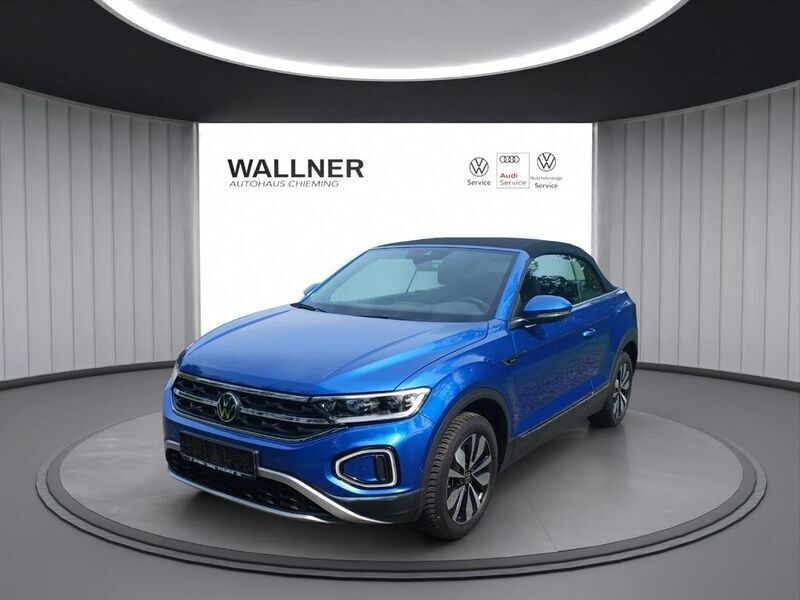Gebraucht VW T-Roc Cabriolet Move 110 PS (80 kW) 2023 Blau Cabrio