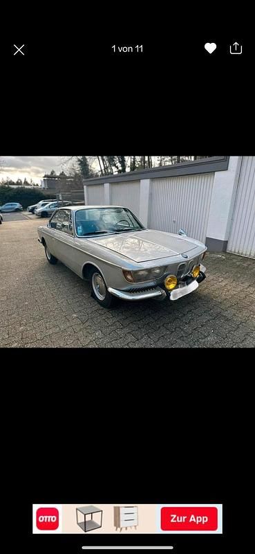 Gebraucht BMW 2000C/CS 120 PS (88 kW) 1967 Silber Coupé
