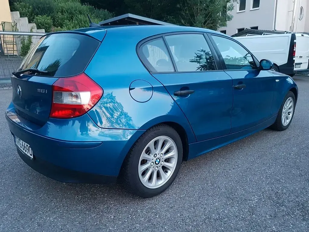 Gebraucht BMW 116 116 PS (85 kW) 2006 Blau Kleinwagen