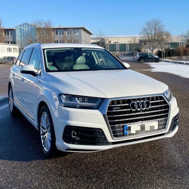 Weiß Gebraucht 2016 Audi Q7 S-Line SUV | 30.490 € (Fairer Preis) - Bild 1/4