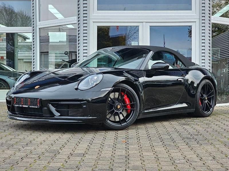 Schwarz Gebraucht 2022 Porsche 911 Carrera Cabriolet Cabrio | 139.990 € (Superpreis) - Bild 1/4
