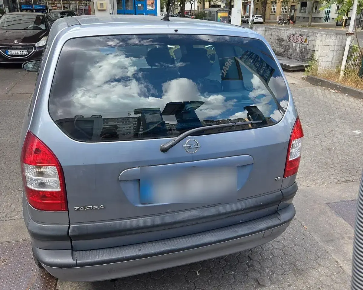 Gebraucht Opel Zafira 101 PS (74 kW) 2005 Silber Van / Kleinbus
