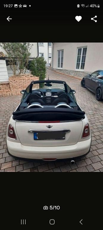 Gebraucht Mini Cooper Cabriolet 122 PS (89 kW) 2009 Weiß Cabrio