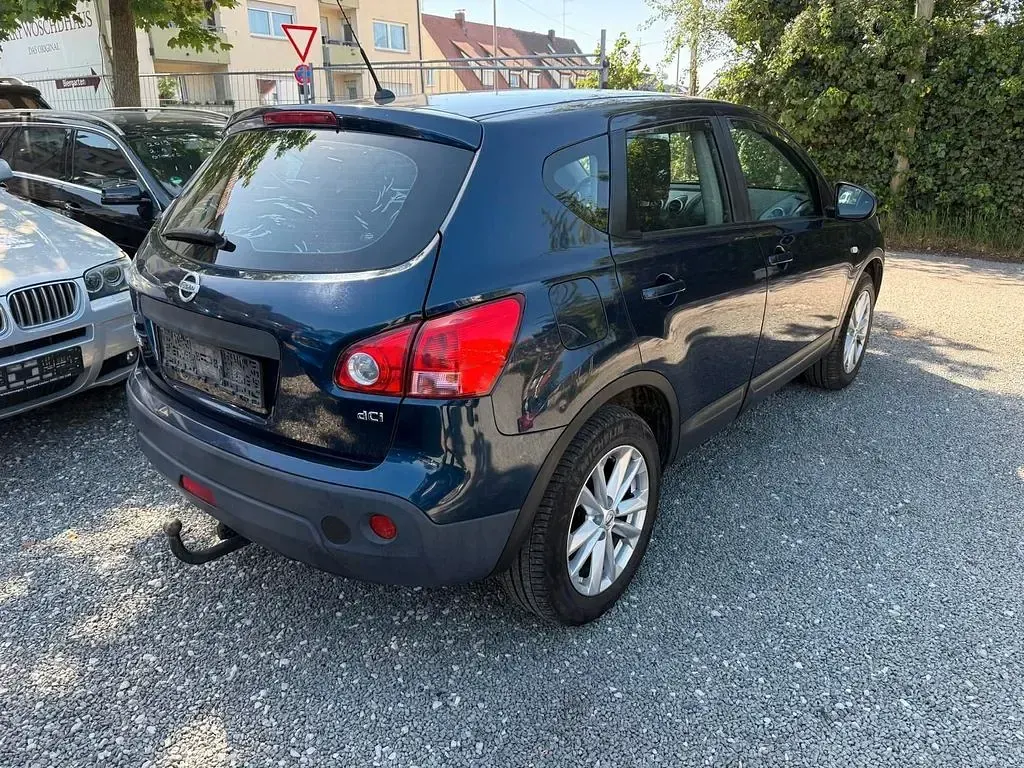 Gebraucht Nissan Qashqai Acenta 106 PS (77 kW) 2009 Blau SUV