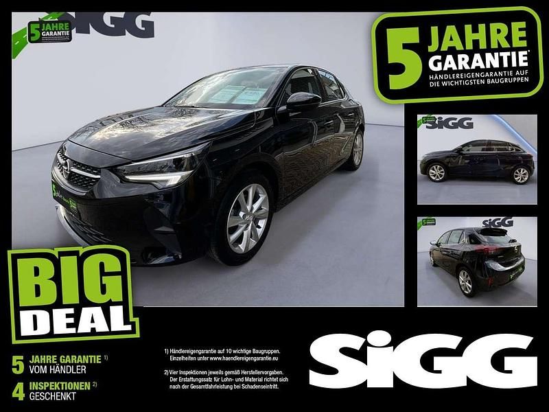 Gebraucht Opel Corsa Elegance 75 PS (55 kW) 2023 Diamant schwarz/karbon schwarz Kleinwagen