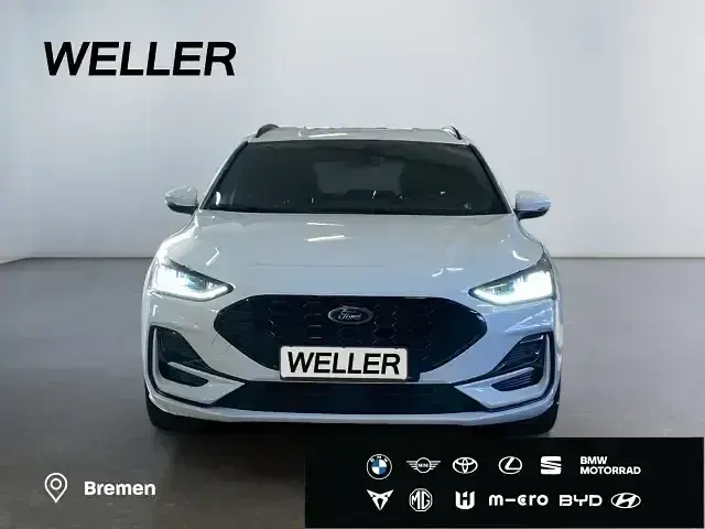 Gebraucht Ford Focus ST-Line 125 PS (91 kW) 2024 Weiss Kombi