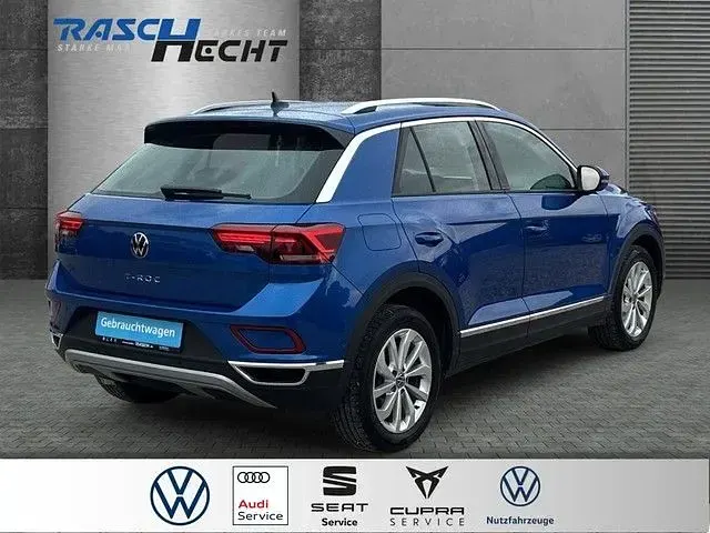 Gebraucht VW T-Roc Style 150 PS (110 kW) 2023 Blau SUV