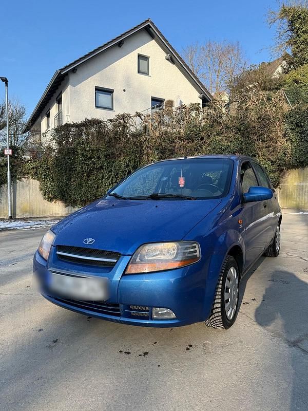 Blau Gebraucht 2004 Chevrolet Kalos Kleinwagen | 1.000 € - Bild 1/4