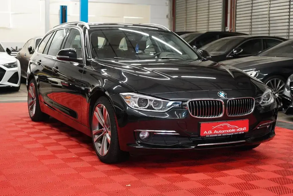 Gebraucht BMW 320 Luxury Line 184 PS (135 kW) 2015 Schwarz Kombi